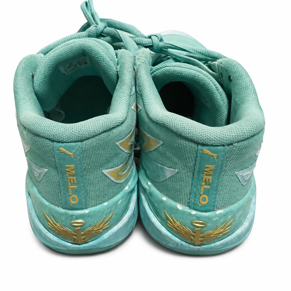 Puma MB.02 Lamelo Ball Lunar Men’s Shoes 9 Jade/Gold 378284-01 - Picture 6 of 8